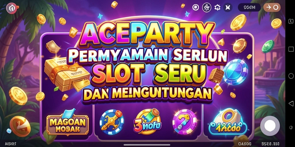 Screenshot gameplay Slot ACEPARTY yang menarik dan menghibur.