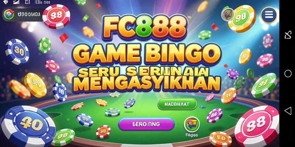 Tampilan gameplay Bingo yang seru dan interaktif di FC888.