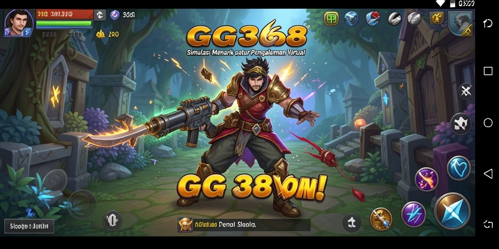 Tampilan gameplay GG368 yang memukau dalam dunia simulasi.
