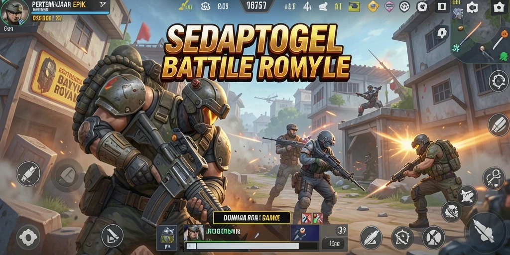 Tampilan pertempuran seru di SEDAPTOGEL yang mengasyikkan.